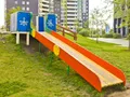 ЖК «Wellton Park Новая Сходня». Детская игровая площадка. Фото от 31.08.2016 г.