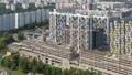 Корпуса 1А, 1Б. Ход строительства. Аэрофотосъемка. Фото от 16.06.2020 г.