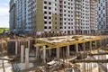 Ход строительства. Коммерческие помещения. Июнь 2018 года.