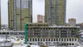 Корпуса новостройки. Ход строительства. Январь 2022 г.