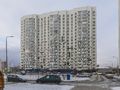ЖК «Ривер Парк» в Нагатинском Затоне. Фасад готового корпуса.Фото от 12.01.2018 г.