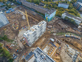 ЖК «Кварталы 21/19». Корпус 5. Ход строительства. Аэрофотосъемка. Фото от 01.10.2016 г.