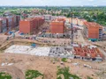 ЖК «Томилино». Ход строительства. Корпус 8. Аэрофотосъемка. Фото от 08.06.2017 г.