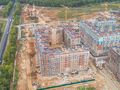 ЖК «Видный город». Ход строительства. Аэрофотосъемка от 26.09.2017 г.