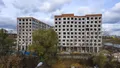 ЖК «Заречье Парк».
Ход строительства корпус 1.1. Фото от 20.10.2021 г.