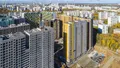 ЖК «Летний сад». Ход строительства. Корпуса 4А, 4Б, 2А, 2Б, 2В, 2Г. Аэрофотосъемка. Фото от 11.10.2018 г.