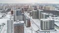 ЖК «Гринада». Вид спереди. Аэрофотосъемка от 14.01.2019 г.