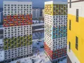 ЖК «Варшавское шоссе 141». Аэрофотосъемка. Фото от 16.01.2017 г.