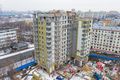 Вид корпуса, стадия строительства. Аэрофотосъемка февраль 2020 г.