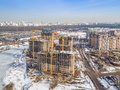 Ход строительства ЖК «Татьянин Парк». Аэрофотосъемка. Фото от 11.03.2016 г.