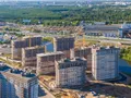 ЖК «Татьянин Парк». Ход строительства корпусов 1, 2, 3, 4, 5, 6, 7. Аэрофотосъемка. Фото от 27.08.2016 г.