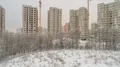 Ход строительства. Корпуса 1-6. Отделка фасадов и внутренние работы. Аэрофотосъёмка от 24.01.18 г.
