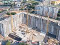 ЖК «Прайм Тайм». Ход строительства. Аэрофотосъемка от 20.08.2017 г.