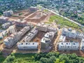 ЖК «Малина» (ЖК «ЭкоПарк Нахабино»). Ход строительства. Корпуса 1.1-1.5, 2.1-2.6, 3.1-3.5, 4.1-4.3, 5.6. Аэрофотосъемка. Фото от 24.07.2017 г.