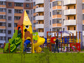 ЖК «Ольгино Парк». Детская игровая площадка. Фото от 23.05.2016 г.