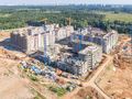 ЖК «Митино О2». Ход строительства. Аэрофотосъемка от 26.07.2017 г.