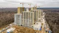 Степень готовности новостройки. Аэрофотосъемка от 29.10.2021 г.