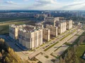 Мкр. «Новое Пушкино». Общий план. Аэрофотосъемка. Фото от 24.10.2016 г.
