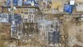 Вид сверху. Ход строительства. Аэрофотосъемка. Фото от 08.10.2020 г.