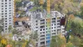 Вид корпуса (корп. 2), стадия строительства. Аэрофотосъемка от 13.10.2020 г.