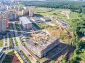 Аэрофотосъемка от 17.07.2017 г. Корпус 19. Ведется монтаж монолита 7 этажа.
