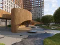 Благоустройство территории корпуса 1 седьмой фазы строительства.