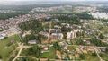 Общий вид квартала с высоты птичьего полета.  Аэрофотосъемка 4.08.2021 г.