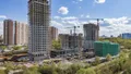 Корпуса комплекса. Ход строительства. Аэрофотосъемка 7.05.2021 г.