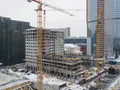 МФК «Царская площадь». Стадия строительства. Аэрофотосъемка от 12.02.2018 г.