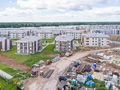 Эко-район «Борисоглебское». Ход строительства корпусов 144, 145, 146. Аэрофотосъемка. Фото от 07.06.2017 г.