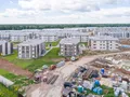 Эко-район «Борисоглебское». Ход строительства корпусов 144, 145, 146. Аэрофотосъемка. Фото от 07.06.2017 г.