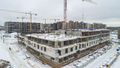 Продолжается строительство новых корпусов. Аэрофотосъёмка от 16.01.19 г.