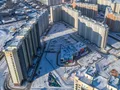 ЖК «Переделкино Ближнее». Корпуса 2, 7, 8, 13. Аэрофотосъемка. Фото от 11.01.2017 г.