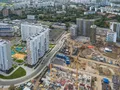 ЖК «Ривер Парк». Ход строительства. Аэрофотосъемка. Фото от 29.08.2016 г.