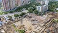 Начало строительства. Аэрофотосъемка 6.07.2020 г.