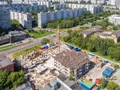 Сити-комплекс «Барбарис». Вид в направлении метро Бибирево. Аэрофотосъемка от 23.07.2017 г.