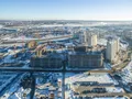 ЖК «Внуково 2017». Ход строительства корпусов 11, 12, 13, 14, 15, 16. Окрестности. Аэрофотосъемка. Фото от 23.11.2016 г.