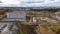 ЖК «Заречье Парк».
Общий вид. Фото от 20.10.2021 г.