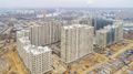 ЖК «Лучи». Ход строительства. Общий вид стройки. Аэрофотосъемка от 26.11.17 г.
