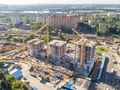 Квартал «Тетрис».  Строительная площадка.  Аэрофотосъемка  от 16.08.2017 г.