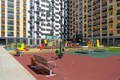 ЖК «Лучи». Благоустроенная придомовая территория.