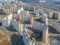 ЖК «Переделкино Ближнее». Дома и кварталы комплекса «Переделкино Ближнего» связывают внутренние улицы, названные в честь знаменитых писателей и поэтов. Фото от 06.04.2017 г.