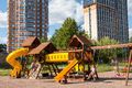 ЖК на Ленинском проспекте. Детская игровая площадка.