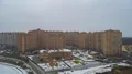 Корпуса стоят так, чтобы образовать закрытый двор. Аэрофотосъемка от 18.03.2019