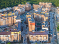 ЖК «Пятницкие кварталы». Вторая очередь строительства. Аэрофотосъемка. Фото от 29.06.2016 г.