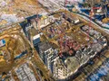 ЖК «Аккорд. Smart – квартал». Ход строительства нового корпуса. Аэрофотосъемка. Фото от 27.03.2016 г.