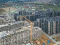 ЖК «Vesna» («Весна»). Ход строительства корпусов 3, 4. Аэрофотосъемка. Фото от 28.04.2016 г.
