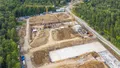 Общий вид на строительную площадку. Аэрофотосъемка от 23.08.2020 г.