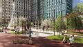 На территории жилого комплекса будет организована концепция многоуровневого ландшафтного дизайна