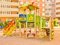 Мкр. «Центральный» (Одинцово). Детская игровая площадка. Фото от 27.08.2016 г.